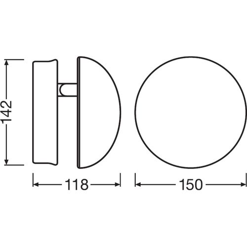 Ledvance LED-Feuchtraumleuchte DPCOM1200234KGRIP66 LEDVANCE