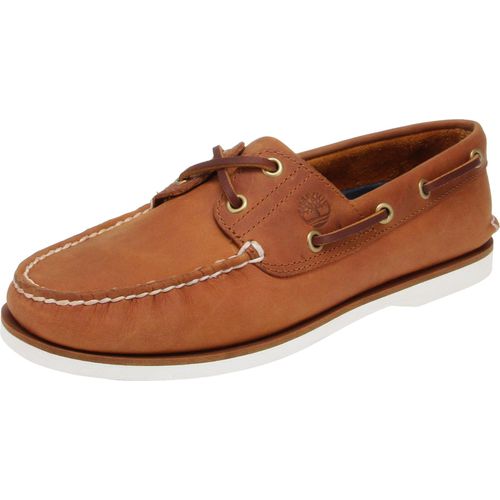 Timberland 2-Eye Herren Bootsschuh honig braun