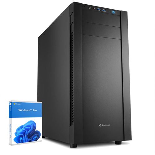 dcl24 Home Office CAD PC AMD Ryzen 5 7500F, RTX A400, 32GB RAM, 1TB SSD, Business PC mit 6x5.0 GHz, WLAN, Windows 11 Pro PC zur Grafikbearbeitung