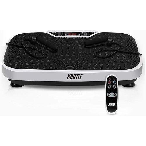 Hurtle Vibrationsplatte, Vibro Shaper- für Ganzkörpertraining, Fettverbrennung, Muskelaufbau-Massagegerät, Fitness Training,Anti Rutsch, Fernbedienung