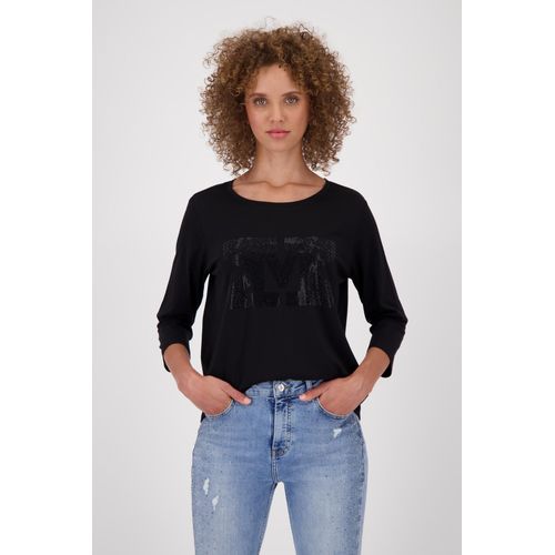 Monari Langarmshirt »Shirt Basic Schmuck«, Mit Schmuckdetails