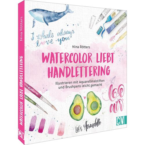 Buch "Watercolor liebt Handlettering" Image
