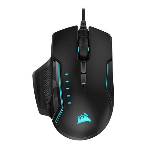 Corsair GLAIVE RGB PRO Maus rechts USB Typ-A Optisch 18000 DPI