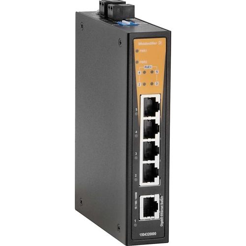 Weidmüller Netzwerk-Switch IE-SW-BL05-1GT4GTPOE 1504320000