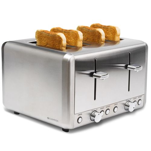 Toaster 4 Scheiben 1000W BR420 Edelstahl