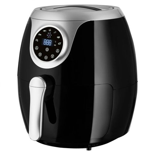 Heißluftfritteuse XXL 5,6 l 1800 W AF410 Schwarz/Silber