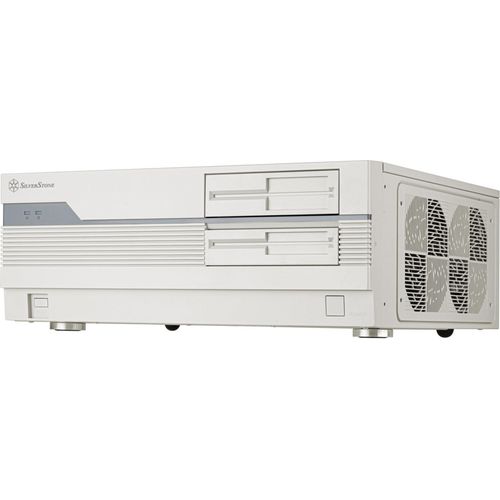 SilverStone FLP01 PC-Gehäuse HTPC SSI-CEB/ATX - weiß