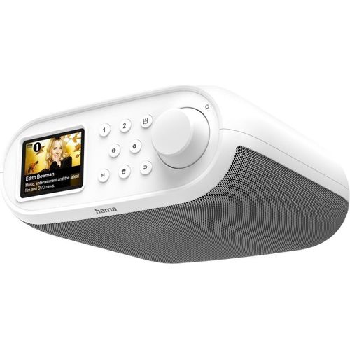 Hama DIR400 weiss DAB+/Internetradio/Bluetooth®/App