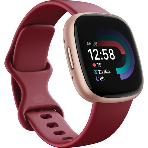 Fitbit Versa 4, Beet Juice/Copper Rose