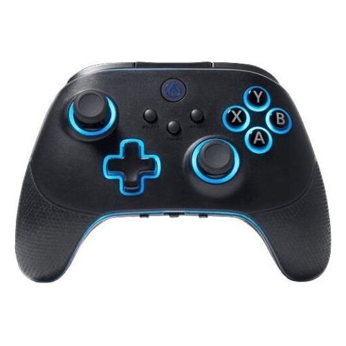 PowerA Wired Gamepad PCGP0382-01 Schwarz mit 1200 mAh Akku für PC