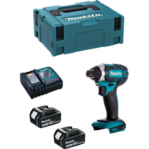 Schlagschrauber MAKITA DTD152RFJ (2 x 3,0 Ah + DC18RC + MAKPAC 2)
