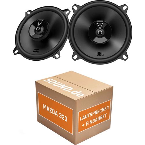 Lautsprecher Boxen Einbaupaket vorne JBL Club3 54F passend für Mazda 323 Typ BG | 2x Tief-Mitteltöner mit integriertem Hochtöner 135W MAX