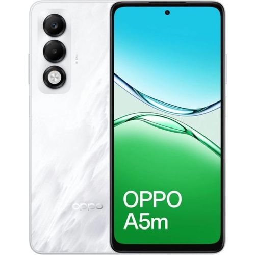 Oppo A5M Smartphone Vodafone Nebel Weiß