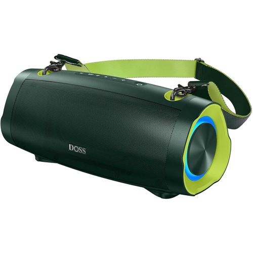 Bluetooth-Lautsprecher mit 70 W kräftigem Sound, Extra Bass, 24Stunden Spielzeit, Beat-Sync-Lichtern,Integrierter Powerbank,IPX6-wasserdicht , Camping