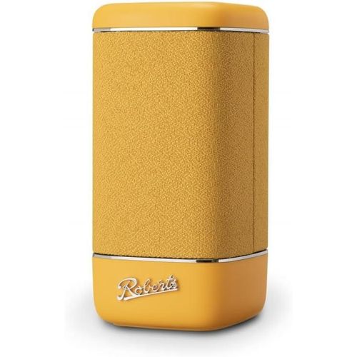 Bluetooth Lautsprecher Beacon 325 Tragbar, wiederaufladbar, Laufzeit 12 Stunden, Zwei Passive Bassheizkörper, Vintage-Design, Streaming, Aux-Eingang
