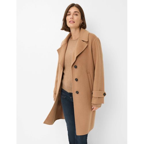 Brax Damen Mantel Style LONDON walnut, Beige, Gr. 44 Image