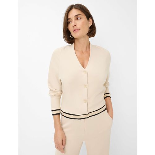 Brax Damen Cardigan Style BELE L canvas, cremeweiß, Gr. 38 Image