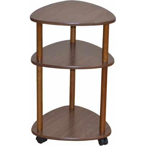 Beistelltisch HOME AFFAIRE, braun (nussbaum), B:40cm H:66cm T:40cm, Tische, Beistelltisch