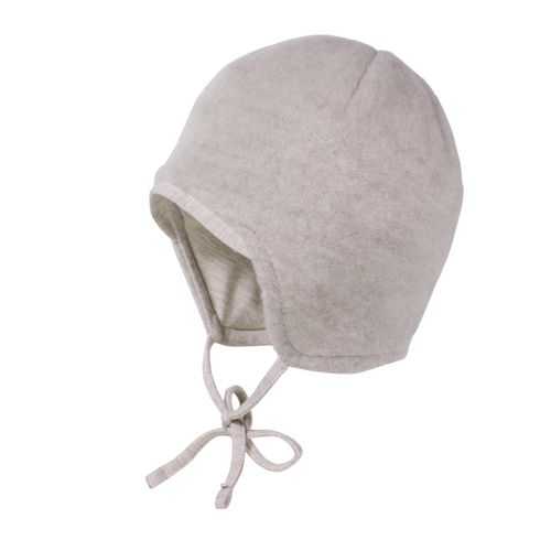 Fleecemütze MAXIMO, Baby, Gr. 37, beige (düne), Fleece, Wolle, casual, Mützen, Erstlingsmütze, wärmend, gefüttert