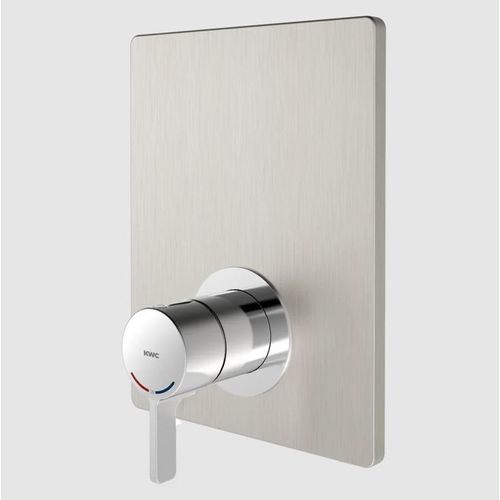 Thermostat-Einhebelmischer Fertigbauset Edelstahl Wandeinbaumontage Rohbauset Duschanlagen KWC F5LT2005