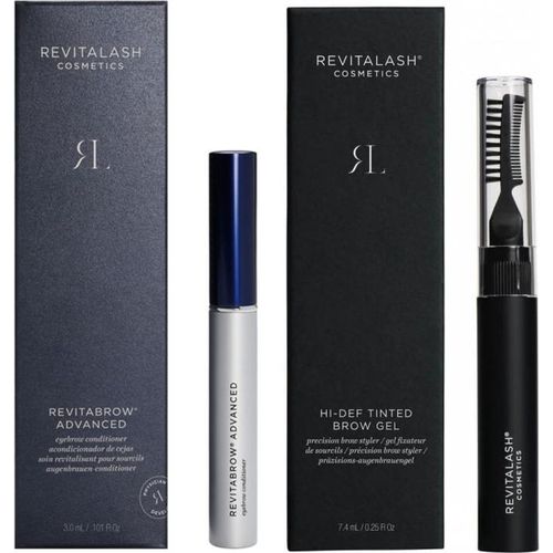 RevitaLash RevitaBrow Advanced Eyebrow Conditioner 3,0ml + RevitaLash Hi-Def Tinted Brow Gel Soft Brown 7,4ml
