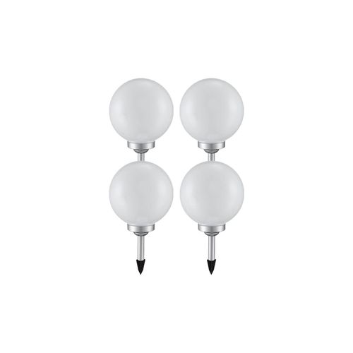 4er Set LED Solarleuchten mit IP44 Schutzart