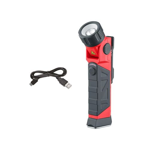 4K5 Tools Handlampe RA 800 (LED-Lampe, Leuchtkraft 800 Lumen, schwenkbar)