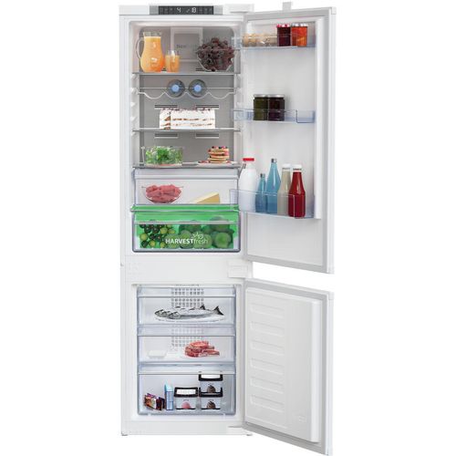 Beko BCNA275E4SN Kühl- und Gefrierkombination Integriert 254 l E Weiß