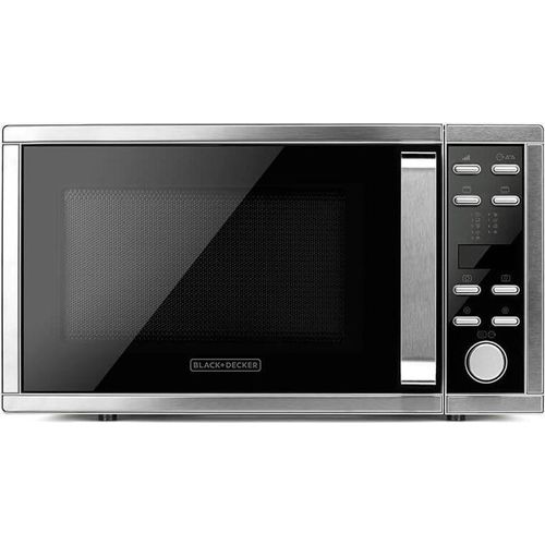 BLACK+DECKER Mikrowelle Digital 25L 900W Schwarz