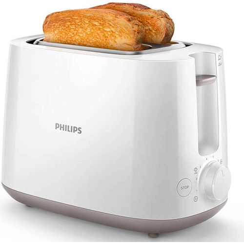 Toaster HD2581 Weiß 2 Scheiben