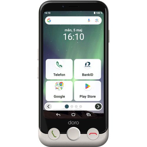Smartphone 4G Aurora A11 Knochenweiß
