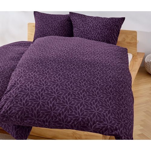 Tchibo - Winterjersey-Bettwäsche - lila