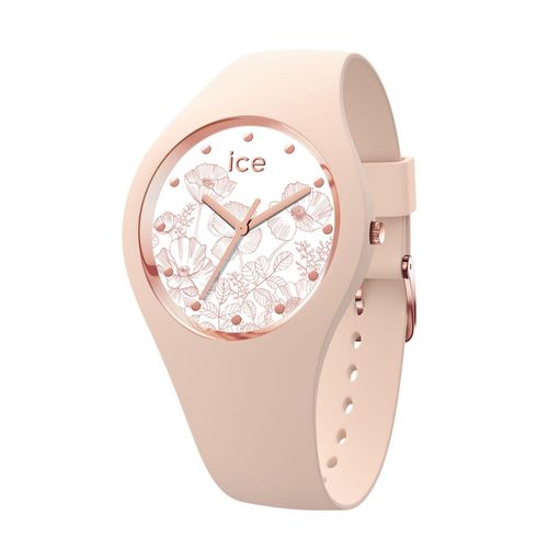 Ice Watch Flower Damen Analog Uhr - Rosa | 016663 - S