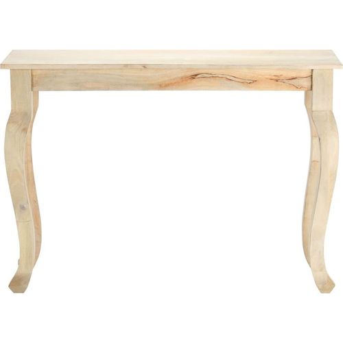 vidaXL Konsolentisch 110x35x77 cm Massivholz Mango