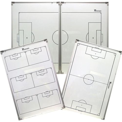 Precision Fußball Taktiktafel doppelseitig magnetisch 90x120cm tragbar