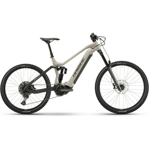 Haibike NDURO 6 urban grey/black matt 720 Wh Diamant E-Mountainbike in Grau