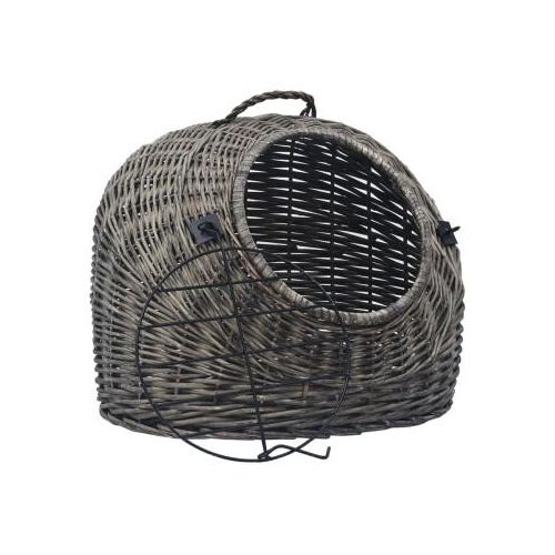 VidaXL Katzentransporter Grau 35 cm, 35 cm, 35 cm
