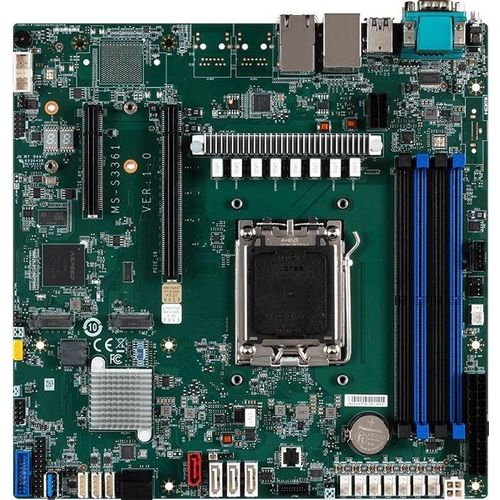 Motherboard MSI D3051GB2N-1G 1x AM5 AMD Ryzen/EPYC B650 (4xDIMM, 4xSATA, 2xM2, 2x1Gbe, IPMI)