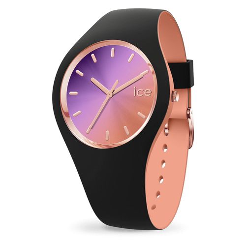 Ice-Watch - Ice Watch IW016982 - Duo chic - Schwarz Lila - Uhr - Medium