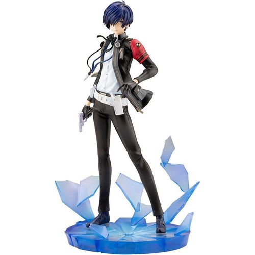 Kotobukiya Persona 3 Reload Artfx J 1/8 P3r Protagonist 22 Cm Statue Blau Blau One Size