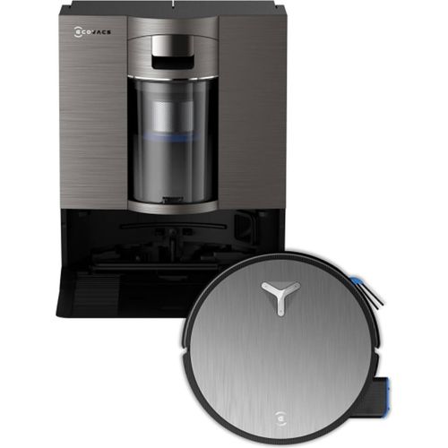 ECOVACS Deebot X11 Omni Cyclone Saugroboter mit Wischfunktion, Farbe:Grau