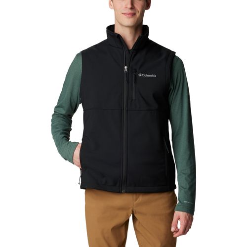 Softshellweste COLUMBIA, Herren, Gr. S, schwarz, Obermaterial: 100% Polyester. Futter: 100% Polyester, Sportlich, Westen