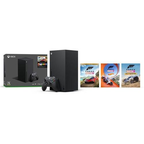 Xbox One X 1000GB - Schwarz + Forza Horizon 5