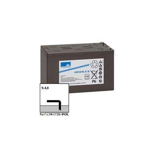 Sonnenschein Bleiakku Dryfit A512/6.5S mit 12V 6,5Ah