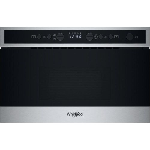 Whirlpool WMN4I4BX Schwarz, Edelstahl Grill-Mikrowelle Integriert 22 l 750 W