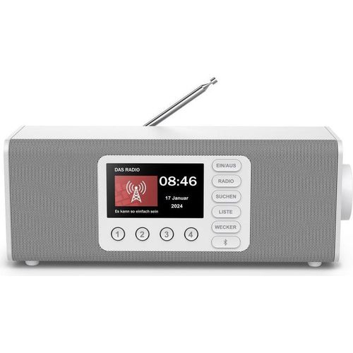Hama DR2002 Digitalradio FM/DAB+/Bluetooth RX, Radiowecker