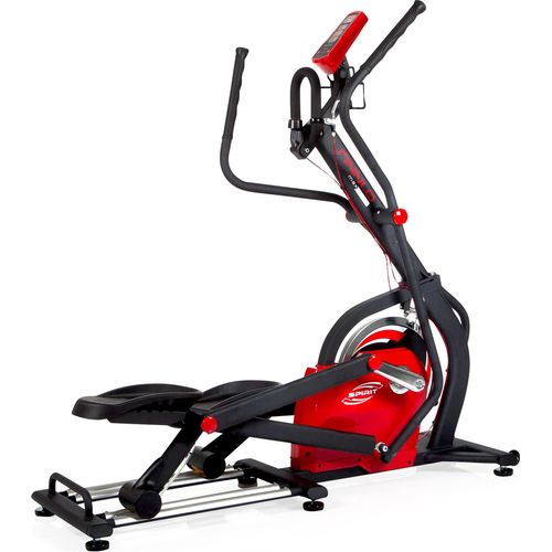 HAMMER Finnlo Ellipsentrainer Spirit E-Glide – Crosstrainer, gelenkschonendes Training, 18 kg Schwungmasse, Programme für Ausdauer & Fettverbrennung