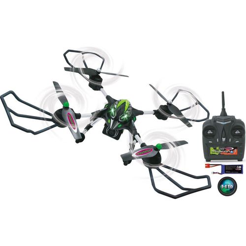 Jamara RC Drohne Oberon Altitude AHP + HD Kamera Quadrocopter 422006