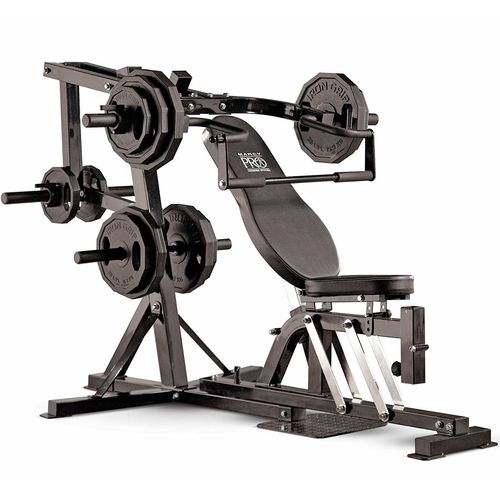 Marcy Pro PM4400 Leverage Kraftstation bis 158 kg Schwarz