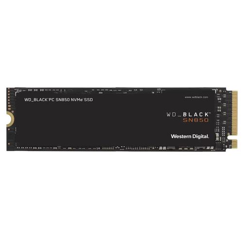 WD_BLACK™ SN850 NVMe™ SSD mit Kühlkörper, 2 TB, 7.000 MB/s - Schwarz